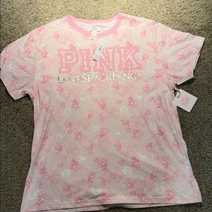 VS PINK LoveShackFancy Floral Tee – NWT